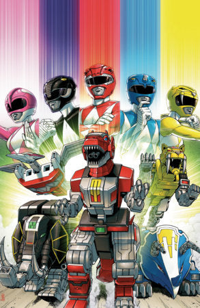 Mighty Morphin Power Rangers: Zord Quest #1F (Unlimited Virgin variant)