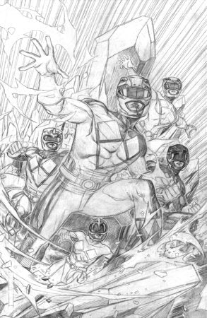 Mighty Morphin Power Rangers, Vol. 3 (Boom! Studios) #1M (Unlimited Virgin variant)
