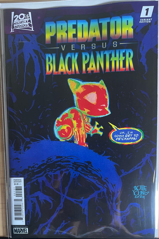 Predator Versus Black Panther #1C