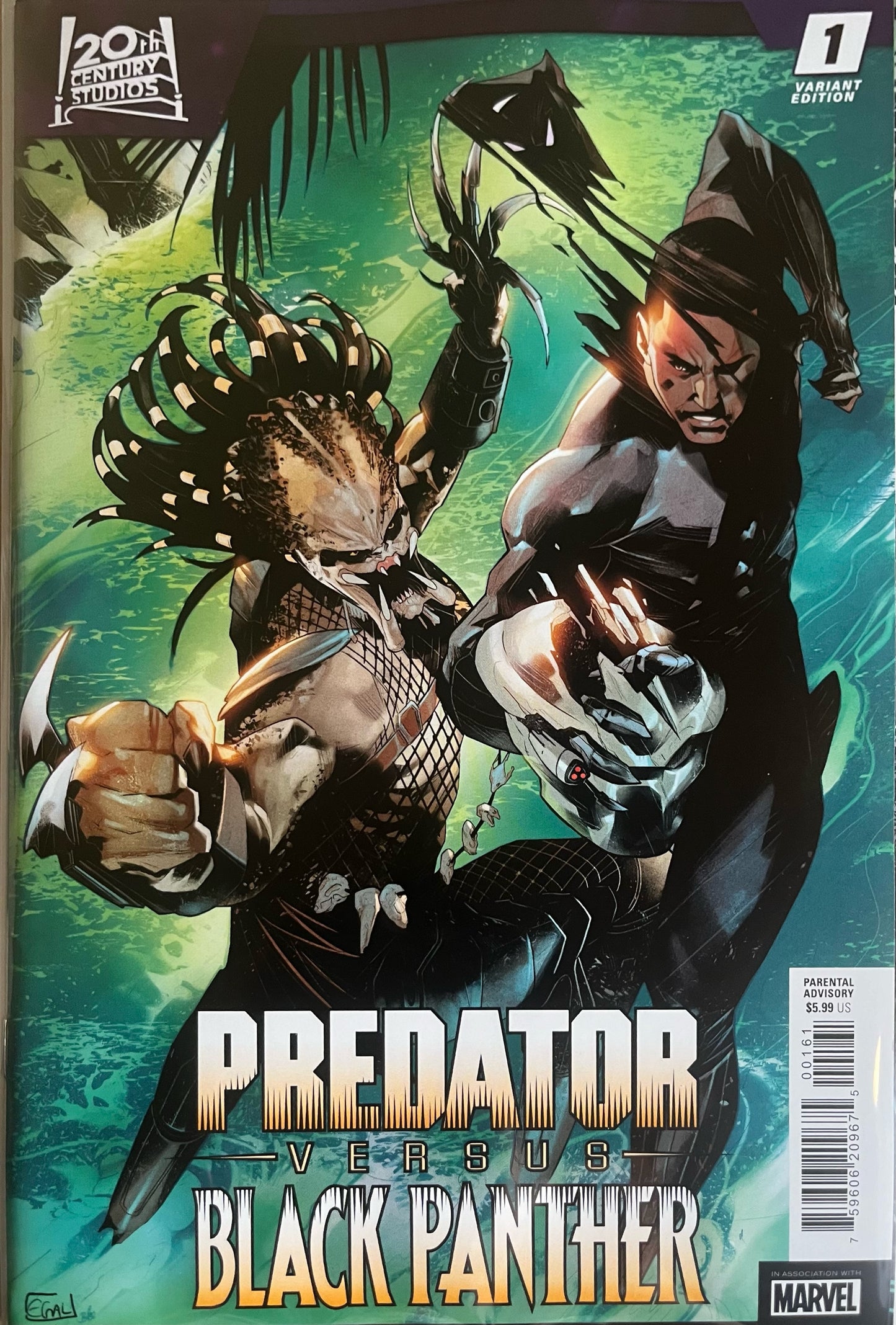 Predator Versus Black Panther #1F