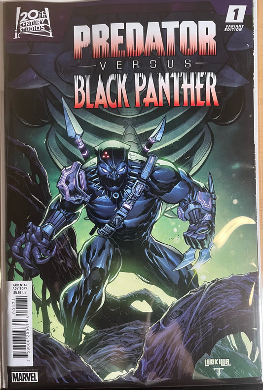 Predator Versus Black Panther #1G