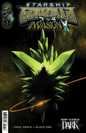 Starship Godzilla: Invasion X (Kai-Sei Era) #1C (IDW Goes Dark variant)