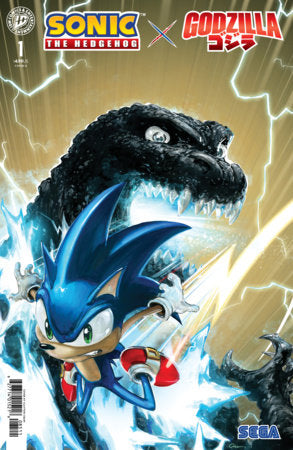 Sonic The Hedgehog x Godzilla #1D