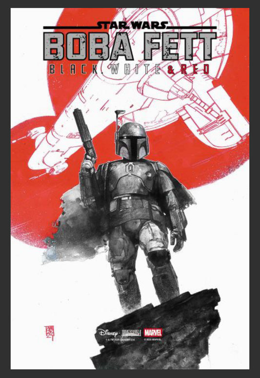 Star Wars: Boba Fett - Black, White and Red #1A