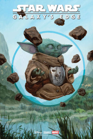 Star Wars: Galaxy's Edge - Echoes of the Empire #1E (Mandalorian & Grogu variant)
