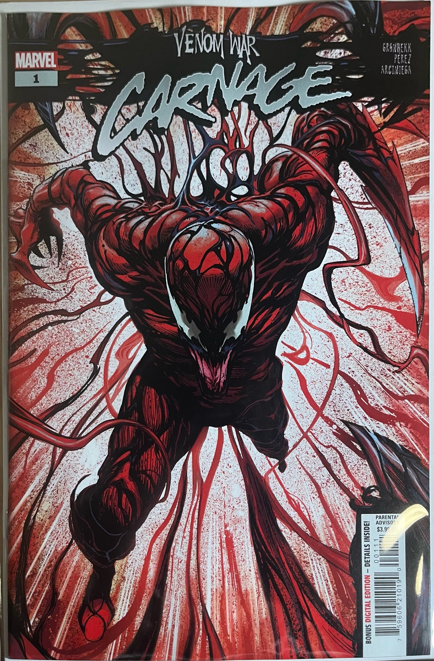 Venom War: Carnage #1A