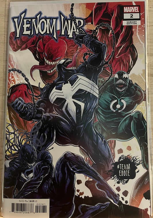 Venom War #2F (Team Eddie variant)