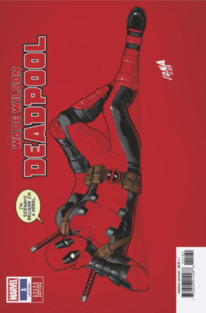 Wade Wilson: Deadpool #1F (Color Block Red variant)