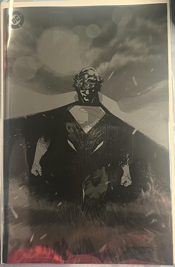 Absolute Superman: Noir Edition (B&W Foil Virgin variant)