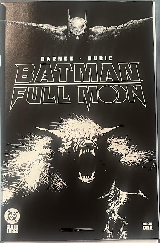 Batman: Full Moon #1F (2nd printing - Glow-in-the-Dark variant)