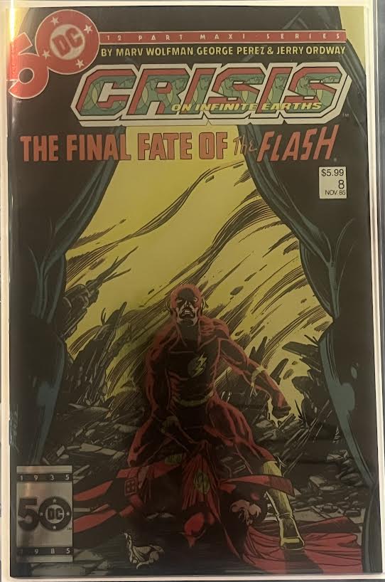 Crisis On Infinite Earths #8H (Facsimile Foil variant)