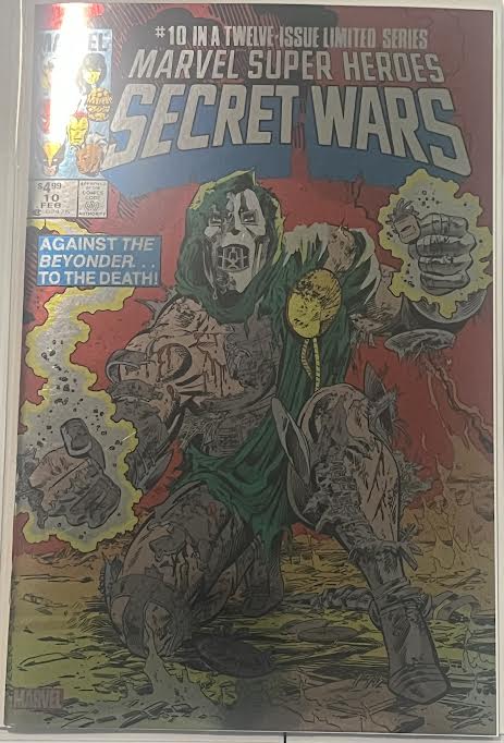 Marvel Super Heroes Secret Wars #10F (Facsimile foil variant)