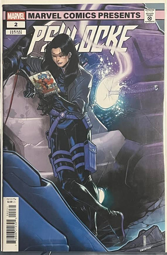 Psylocke, Vol. 2 #2C (Marvel Comics presents variant)