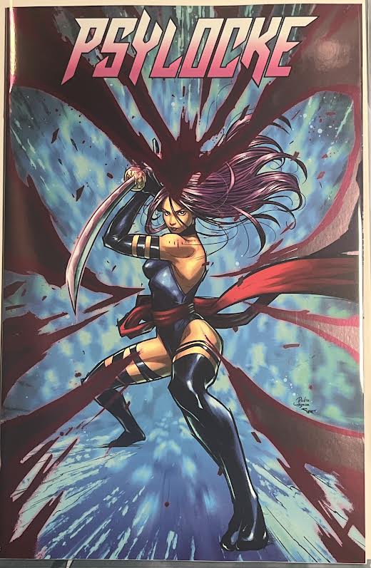 Psylocke, Vol. 2 #1C (Pink foil variant)