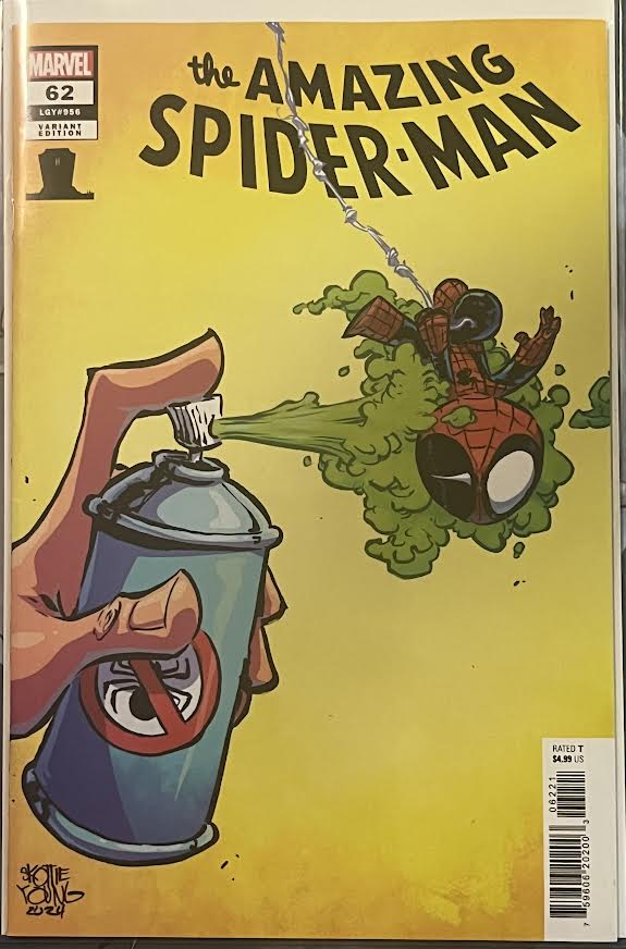 The Amazing Spider-Man, Vol. 6 #62B (8 Deaths of Spider-Man variant)