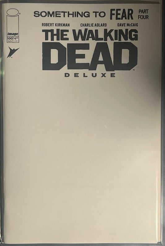 The Walking Dead Deluxe #100 (Blank variant)